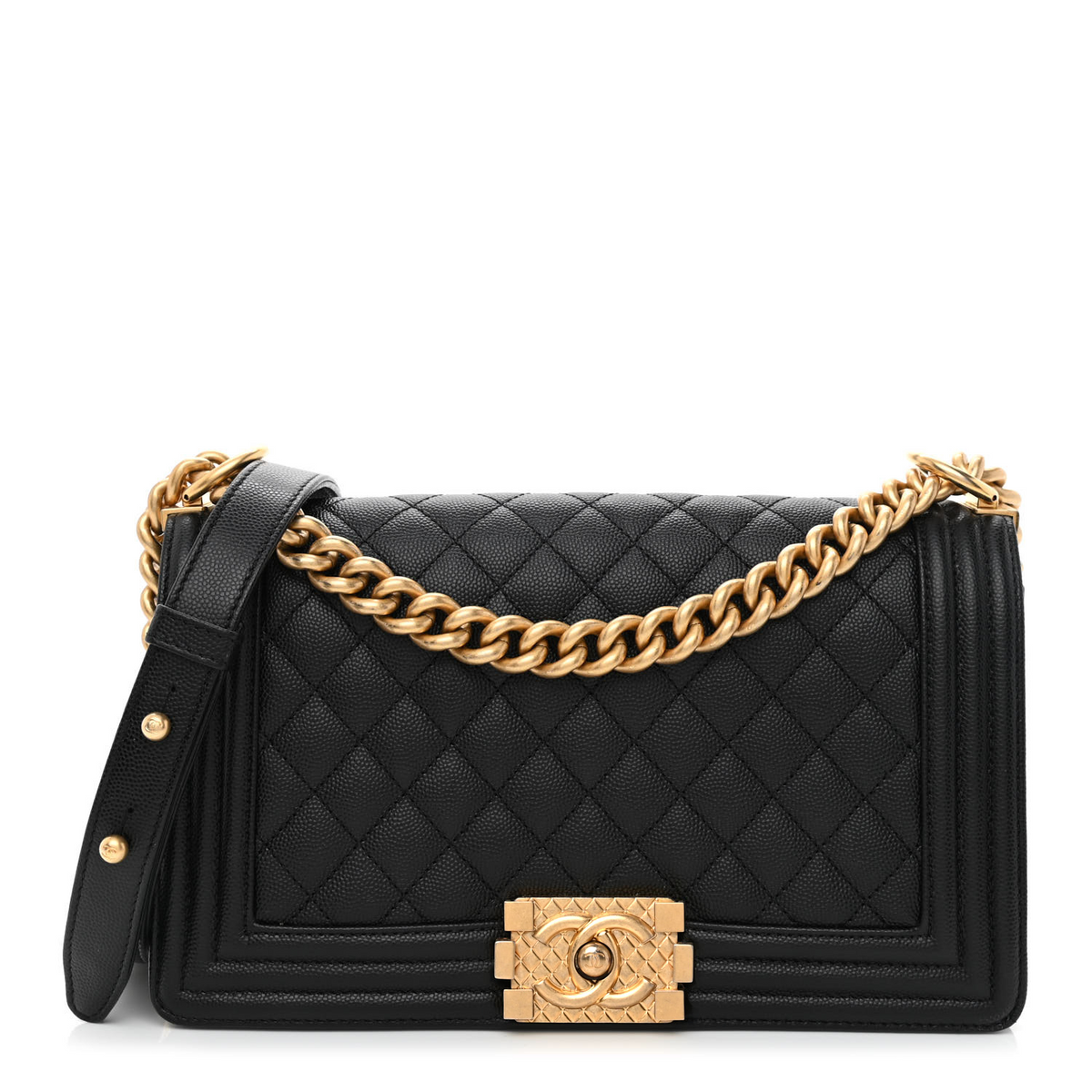 Black Top Handle Flap Bag R1313