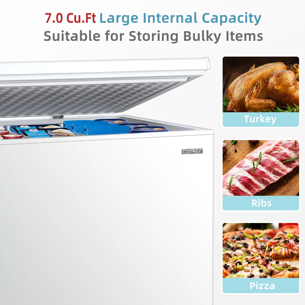 Chest Freezer 7.0 Cu.ft 4 Baskets E2292