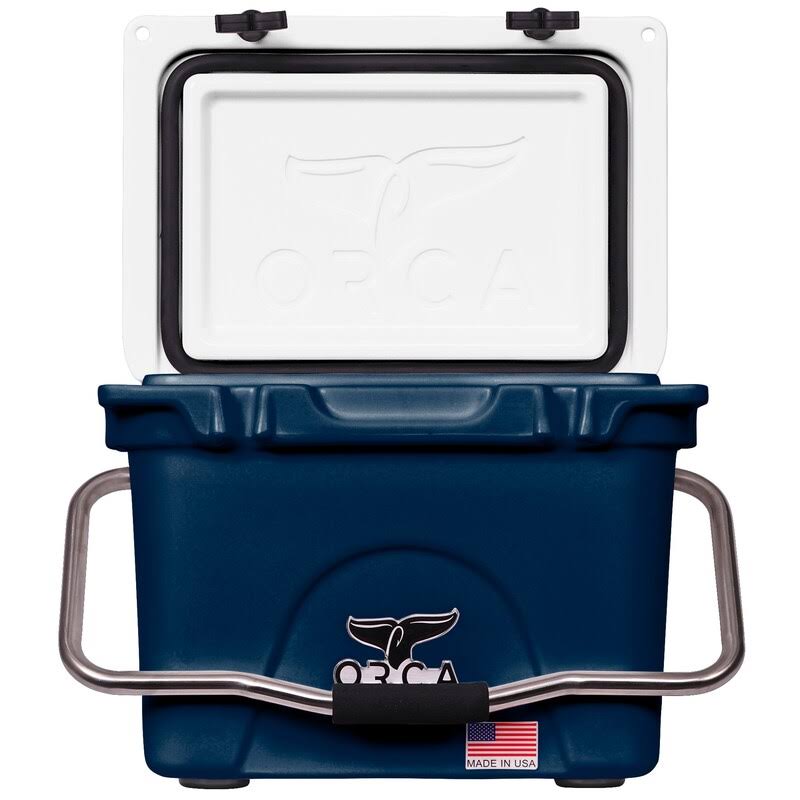 Navy White 20 Quart Cooler K45188