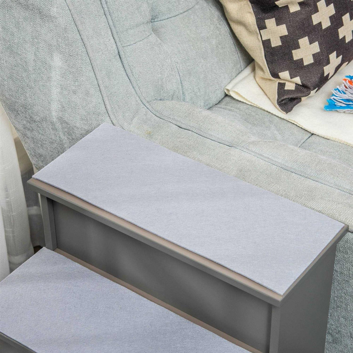 Small Pet Steps with Cushioned Removable Covering W267580
