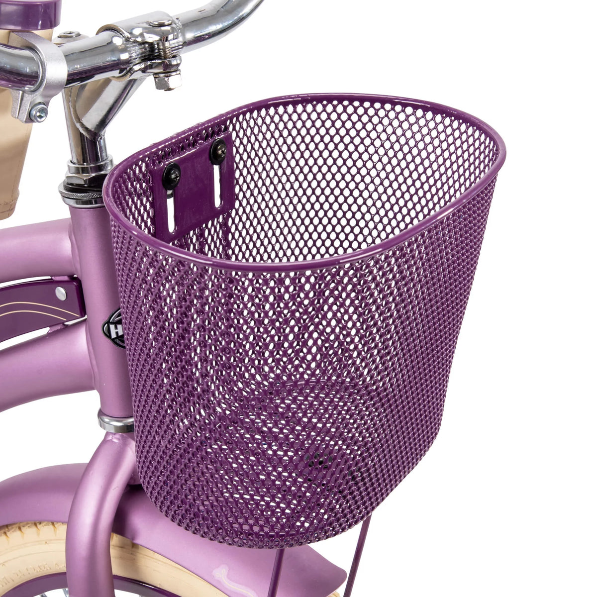 24 Inch Purple Satin Cruiser Bike A53852