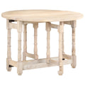 Round Solid Mango Wood Dining Table N96040