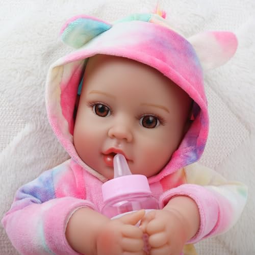 18 inches Realistic Soft Body Baby Dolls with Bottles & Pacifier Z68274