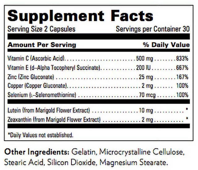 Eye Formula 60 Capsules M61185
