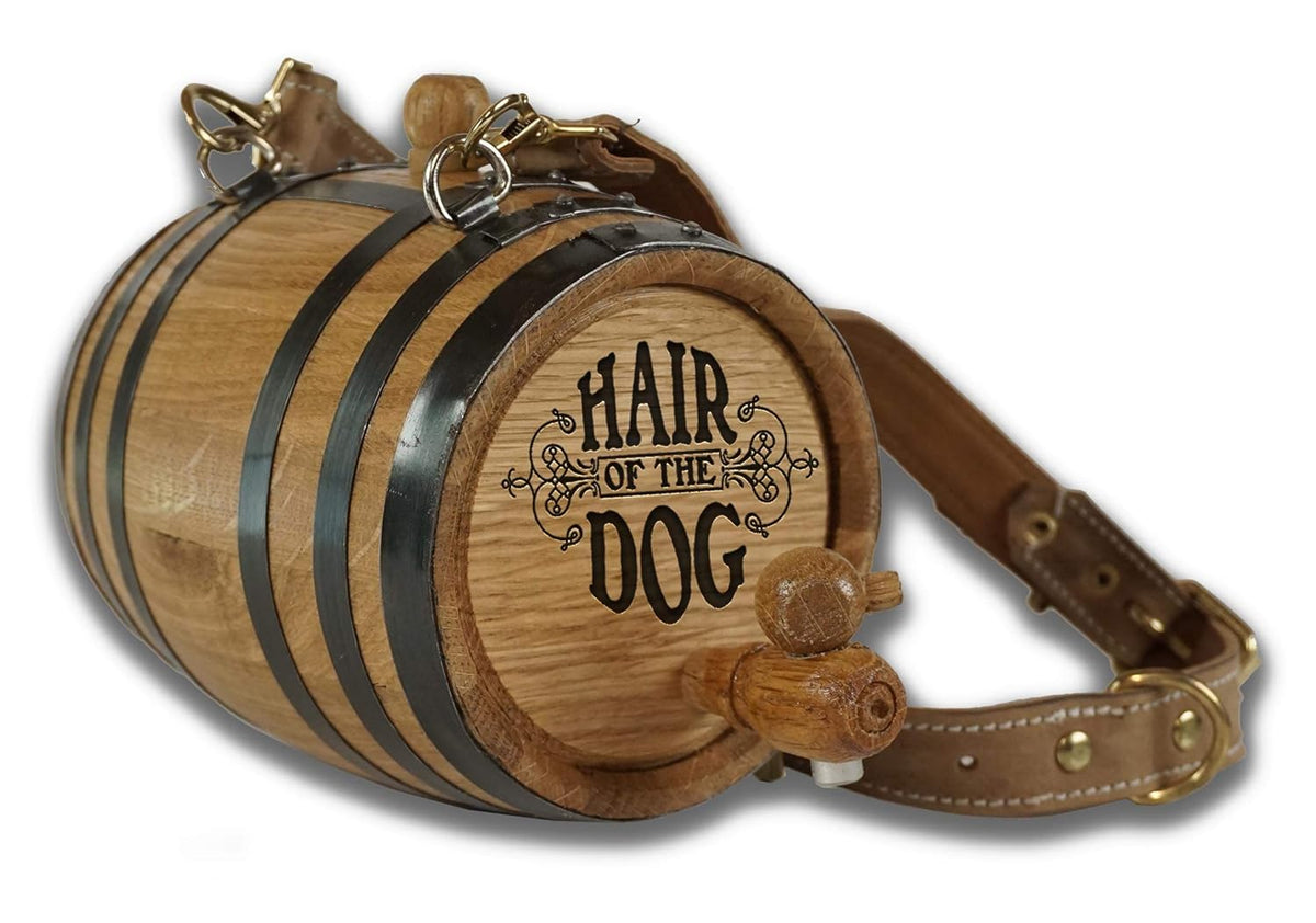 Oak Mini Keg Pet Collar Barrel Pack of 2 B773193