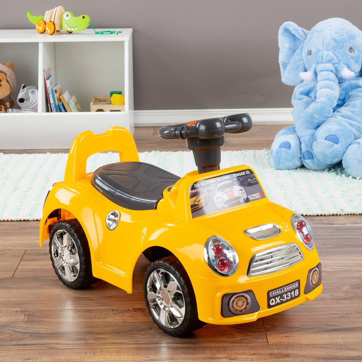 Yellow Ride-On Toy Car A27526