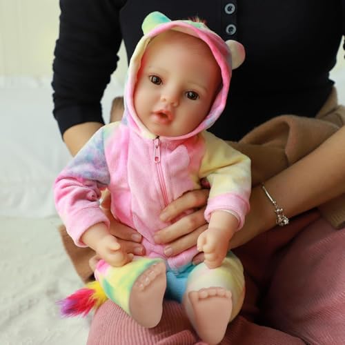 18 inches Realistic Soft Body Baby Dolls with Bottles & Pacifier Z68274