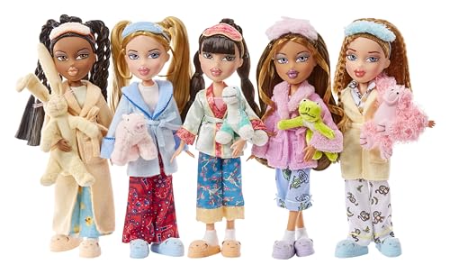 Fashion Doll with 2 Sets of Pajamas, Plush, and Accessories Y51734