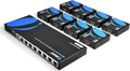 1x4 HDMI Extender Splitter Over Single Cable CAT6/7 1080P Black I965