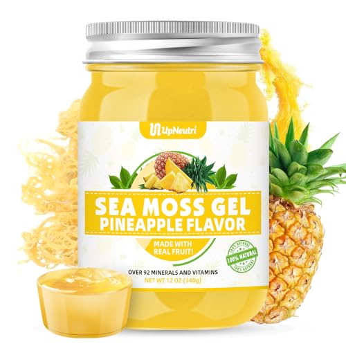 Sea Moss Gel Pineapple Flavored 12 OZ X619