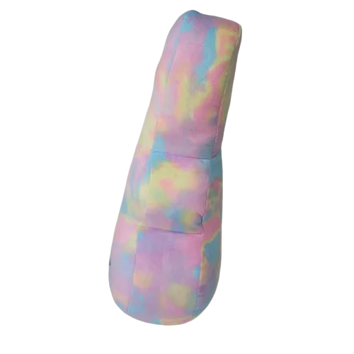 Tie-Dye Rainbow 24 Inch Bunny Plush Stuffed Animal Toy Q3349