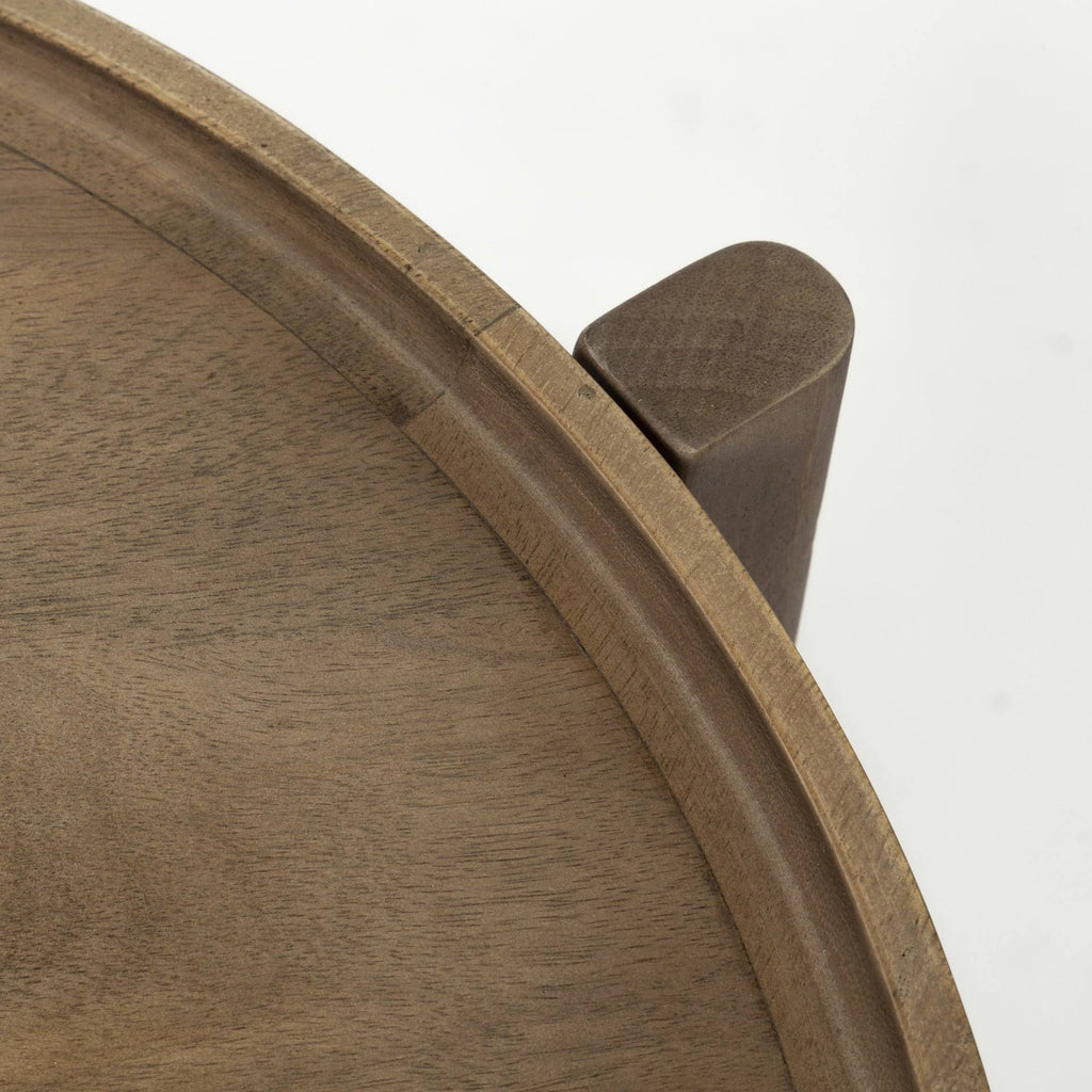 Brown Solid Wood Accent Table N869343