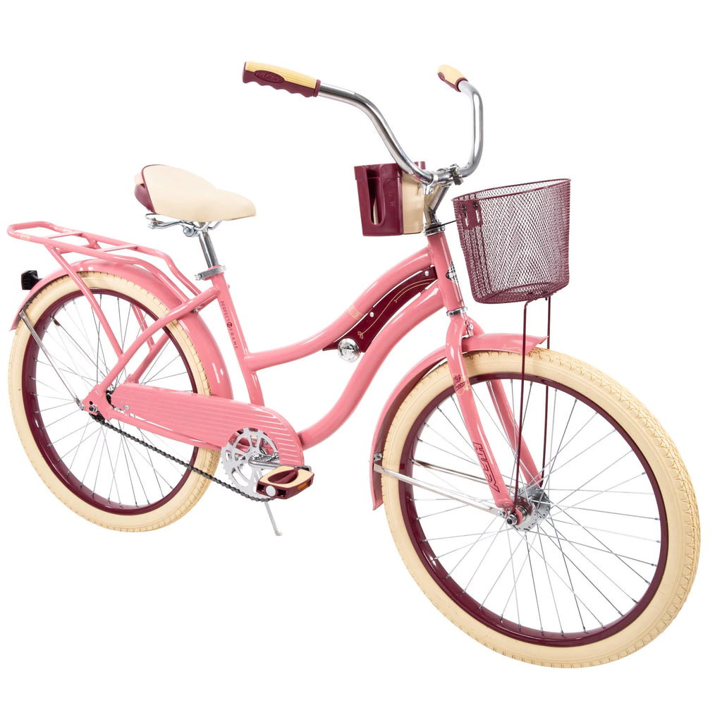 24 Inch Purple Satin Cruiser Bike A53852