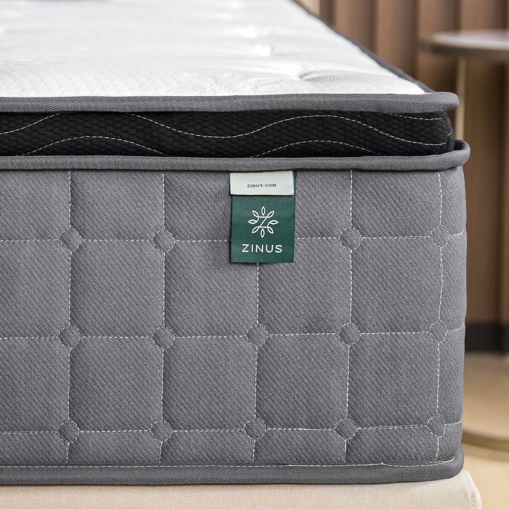 Queen Hybrid Mattress with Gel Memory Foam and Pocket Spring M8881