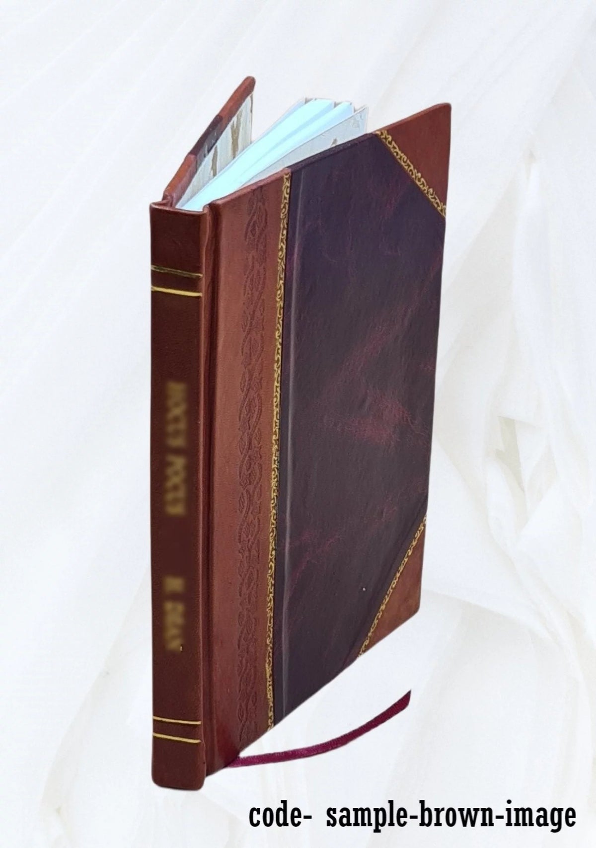 Comedia de magia en cuatro actos Leather Bound B19899