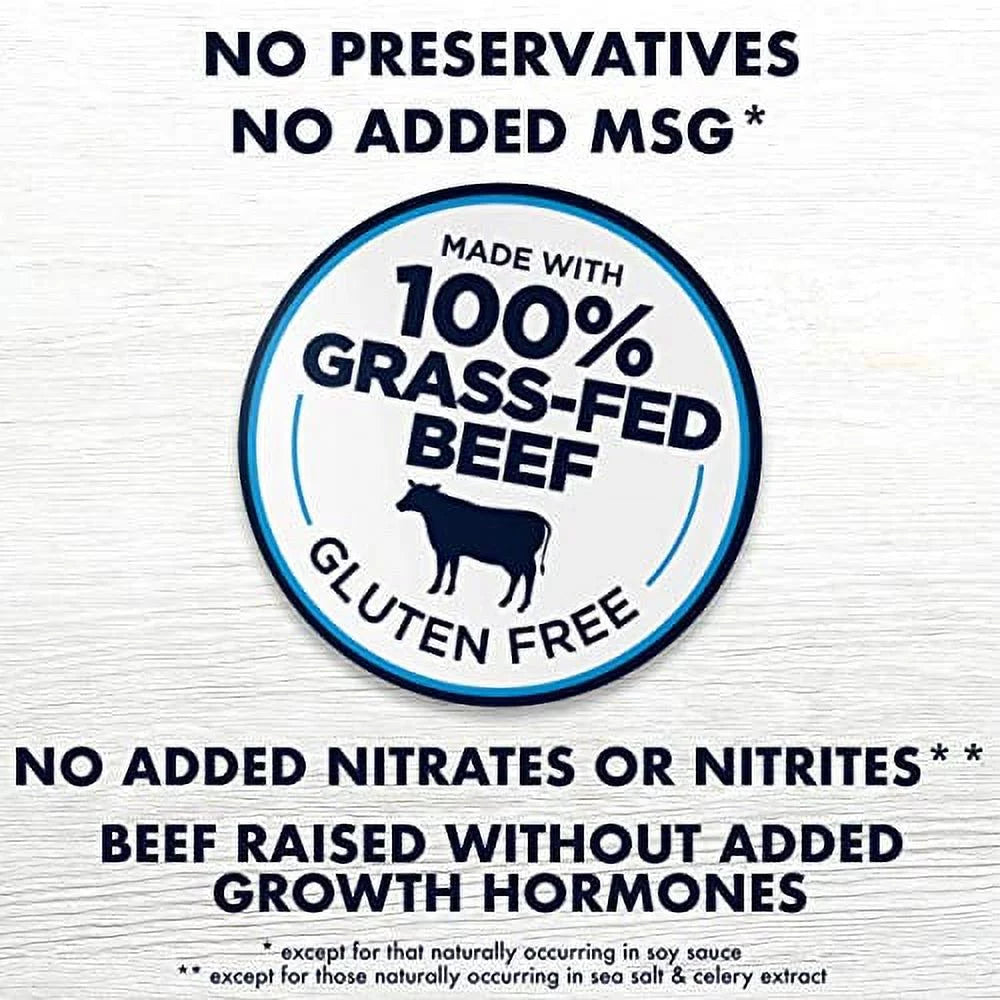 Grass-Fed Beef Sticks, Original, 0.6 oz, Pack of 20 E847962