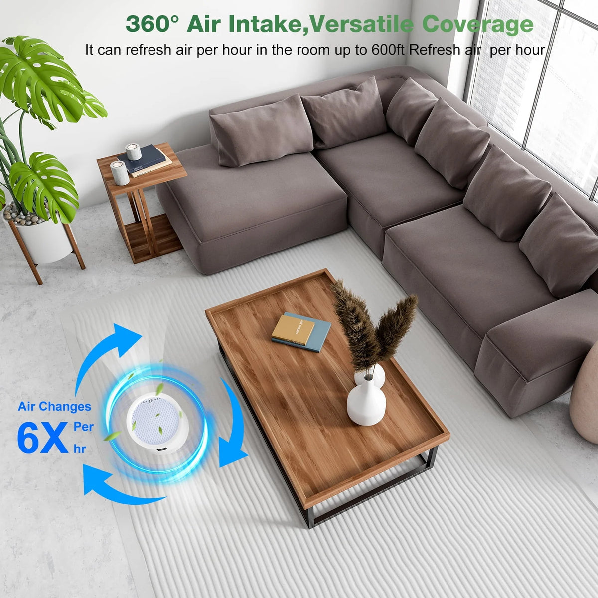 HEPA Air Purifier for Large Room up to 600 Sqft Y912