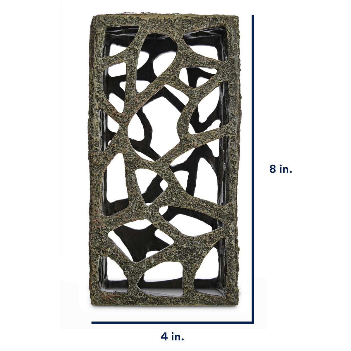 Resin Rustic Tower Aquatic Decor P58453