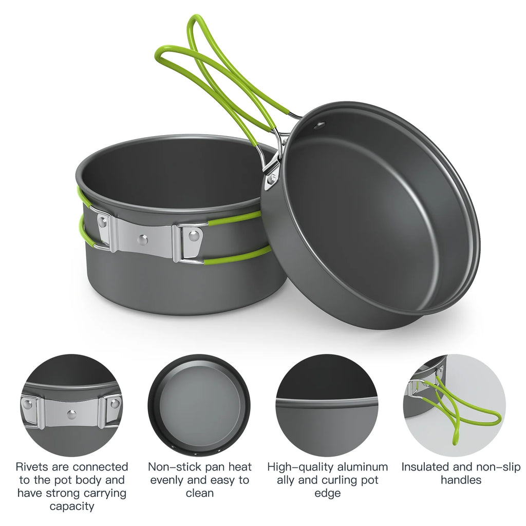 Portable Outdoor Camping Cookware Set N995878