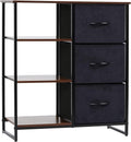 3 Drawer Dresser with Shelves G982795