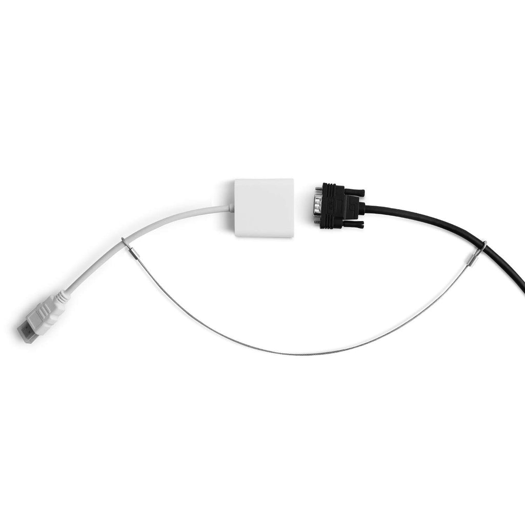 Cable Adapter Tether 20 Pack, 12 inch Universal Adjustable Security Wire Tether with Nylon Coating W40424