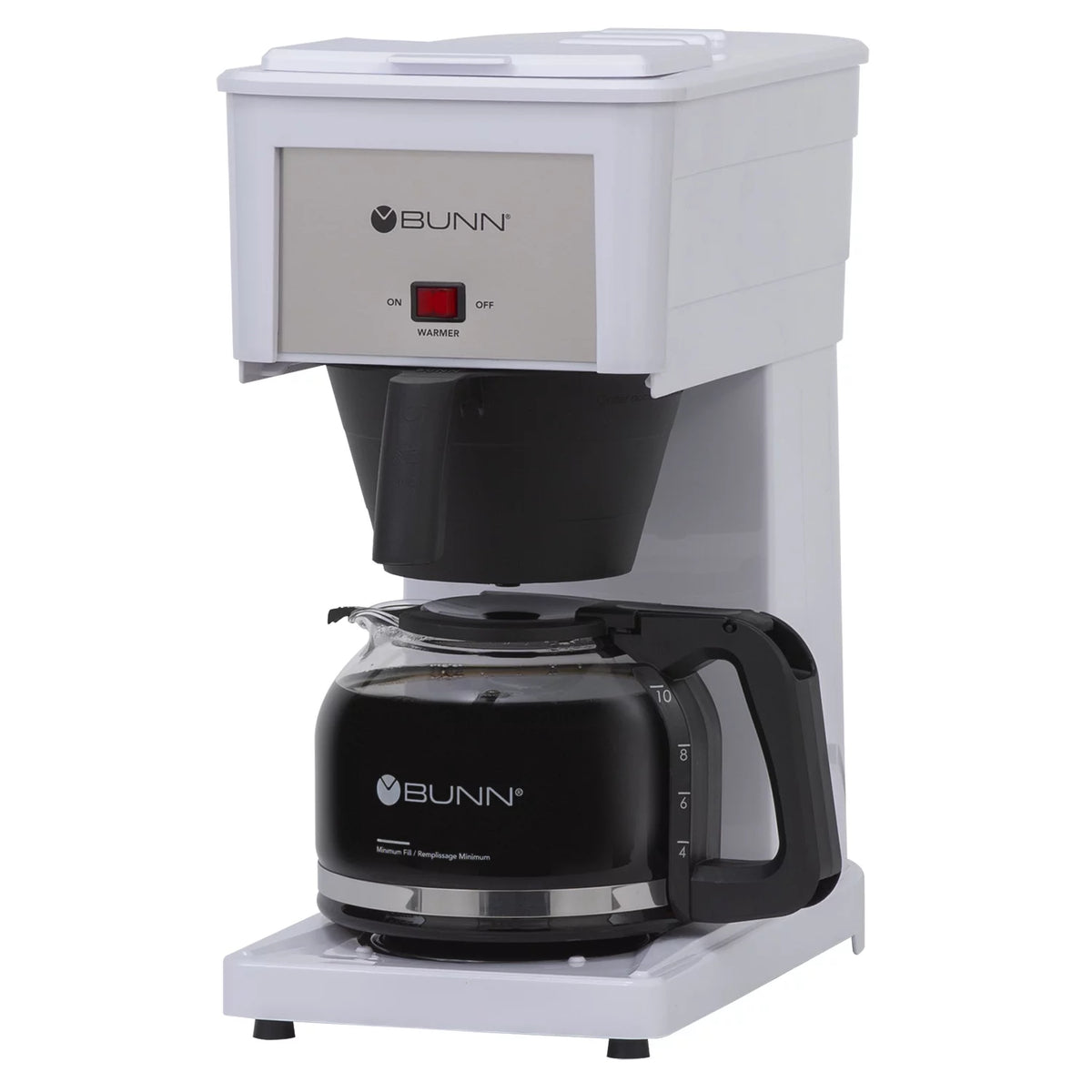 White Coffee Maker V98125