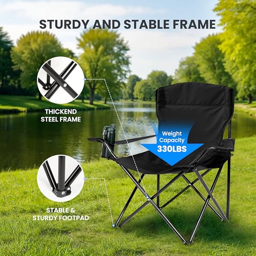 Portable Folding Rocking Chair 2 Pack with Armrests P5540