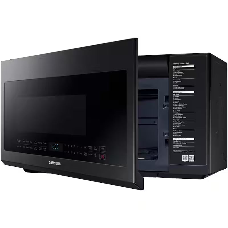 2.1 cu. ft. Over the Range Microwave in Black Stainless A719275