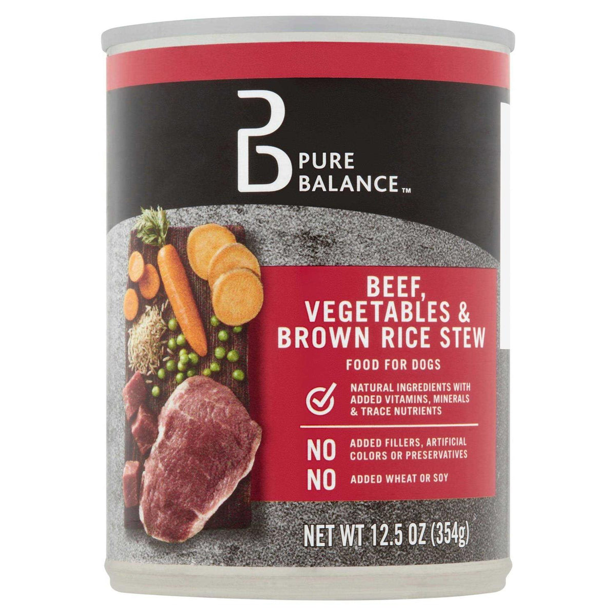Beef Vegetables & Brown Rice Stew Dog Food R908