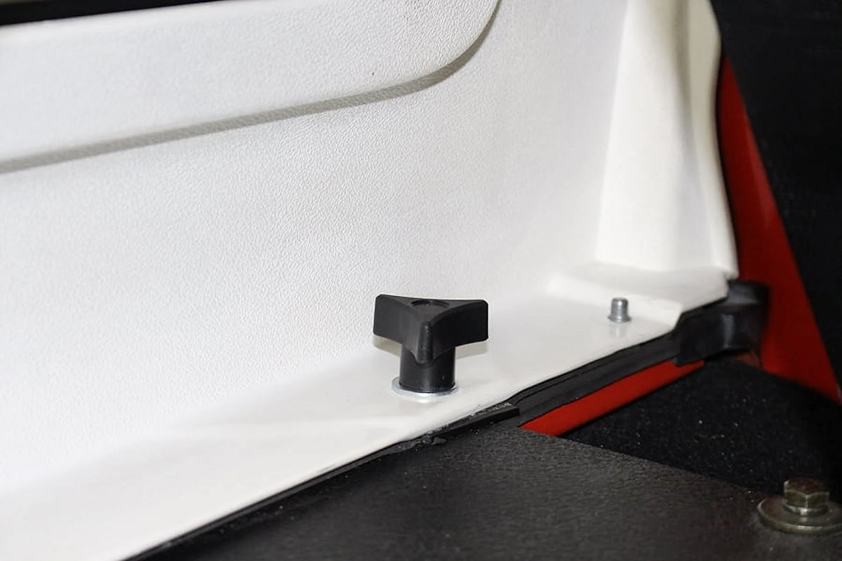 Hardtop Screws Textured Black V9662