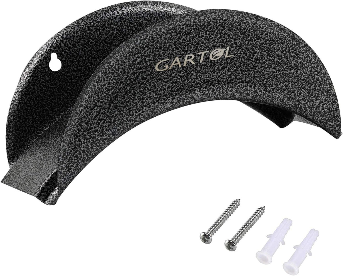 High Carbon Steel Wall Mounted Garden Hose Hanger Pack of 2 A761