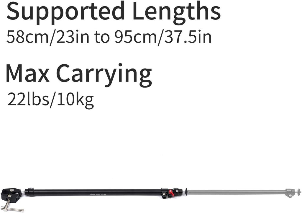 Onion Camera Slider Support Arm Stabilizer, Tripod Support Arms, Lightweight, Adjustable Length, Pack of 2 S81399