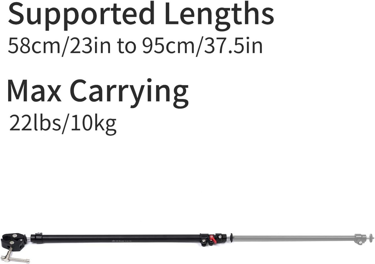 Onion Camera Slider Support Arm Stabilizer, Tripod Support Arms, Lightweight, Adjustable Length, Pack of 2 S81399
