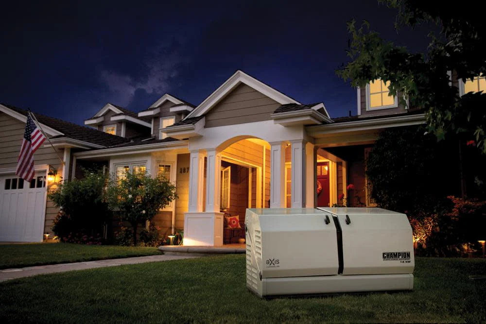 14Kw Home Standby Generator with 100 Amp Automatic Transfer Switch S91213