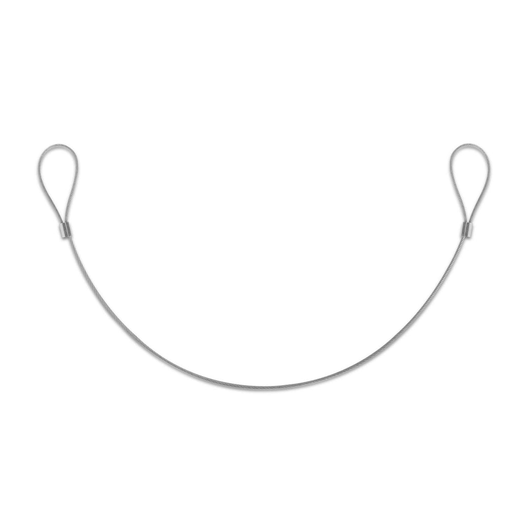 Cable Adapter Tether 20 Pack, 12 inch Universal Adjustable Security Wire Tether with Nylon Coating W40424