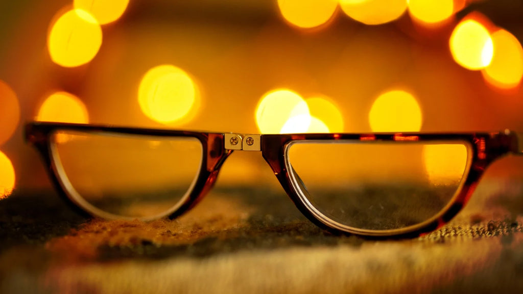 Foldable Round Tortoise Shell Reading Glasses Y561