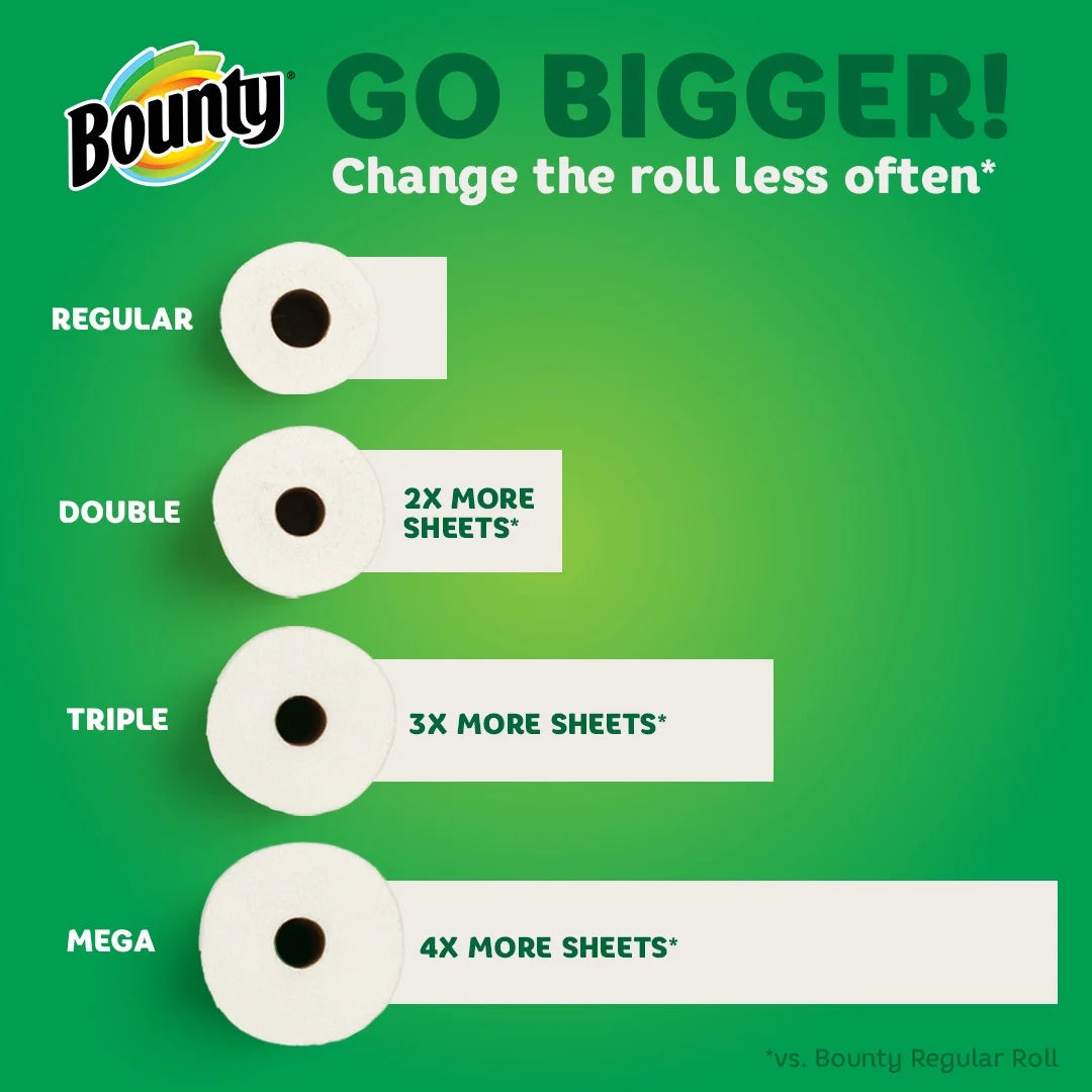6 Triple Rolls White Paper Towels M283